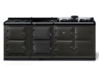 83" AGA Freestanding Dual Fuel Range with 4 Burners - AR7783WGLPPWT