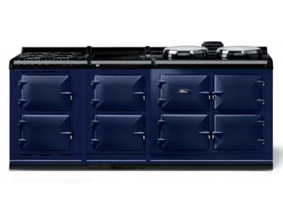 83" AGA R7 210 Series Freestanding Dual Fuel Range with 4 Burners - AR7783IGLPDBL