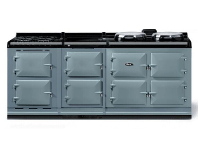 83" AGA CLASSIC eR7 210 with Hotcupboard Freestanding Dual Fuel Range - AER7783WGLPDAR