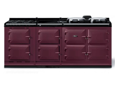 83" AGA CLASSIC eR7 210 with Hotcupboard Freestanding Dual Fuel Range - AER7783WGLPAUB