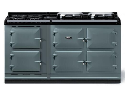 63" AGA Classic eR7 160 with with Dual Fuel Range with 4 Top Burners - AER7563GLPSLT