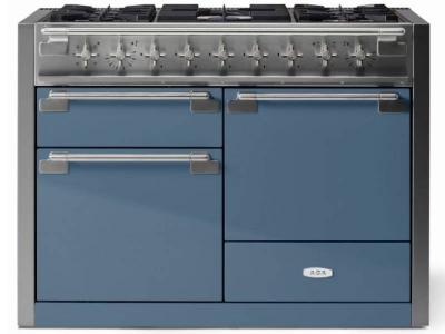 48" AGA Elise Series 6 Cu. Ft. Free Standing Dual Fuel Range - AEL481DFSTB