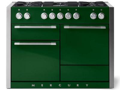 48" AGA Mercury Series 6 Cu. Ft. Slide In Dual Fuel Range with Glide Out Broiler System - AMC48DF-CWG