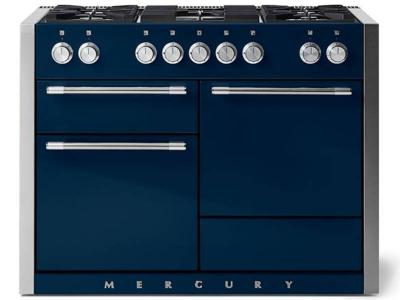 48" AGA Mercury Series 6 Cu. Ft. Slide In Dual Fuel Range with Glide Out Broiler System - AMC48DF-IND