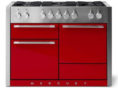 48" AGA Mercury Series 6 Cu. Ft. Slide In Dual Fuel Range with Glide Out Broiler System - AMC48DF-PCR