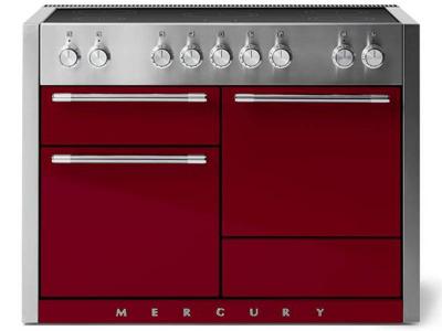 48" AGA Mercury Series 6 Cu. Ft. Slide In Induction Range with Glide Out Broiler System - AMC48IN-CNB