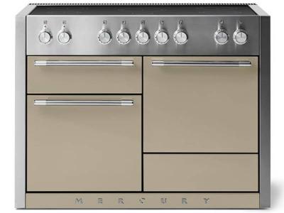 48" AGA Mercury Series 6 Cu. Ft. Slide In Induction Range with Glide Out Broiler System - AMC48IN-FWN
