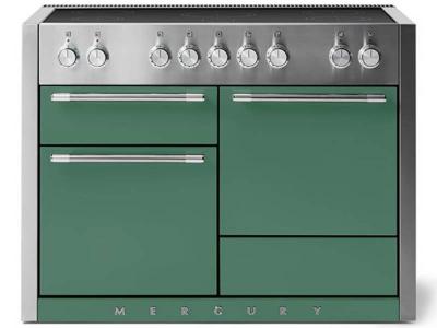 48" AGA Mercury Series 6 Cu. Ft. Slide In Induction Range with Glide Out Broiler System - AMC48IN-MG