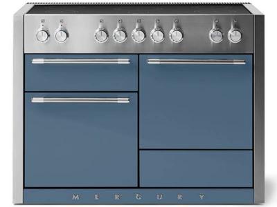 48" AGA Mercury Series 6 Cu. Ft. Slide In Induction Range with Glide Out Broiler System - AMC48IN-STB