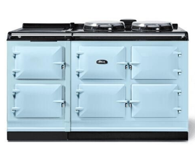 60" AGA Classic eR7 150 Freestanding Electric Range with 2 Hotplate Burners - AER7560WDEB