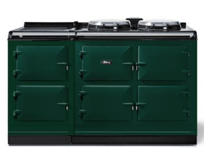 60" AGA Classic eR7 150 Freestanding Electric Range with 2 Hotplate Burners - AER7560WBRG