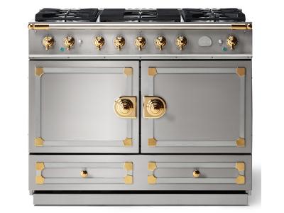 43" La Cornue CornuFe 110 Freestanding Dual Fuel Range - C1IF