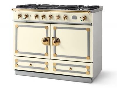 43" La Cornue CornuFe 110 Freestanding Dual Fuel Range - C1CF