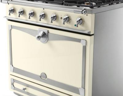 36" La Cornue CornuFe 90 Series Freestanding Dual Fuel Range - C9CP