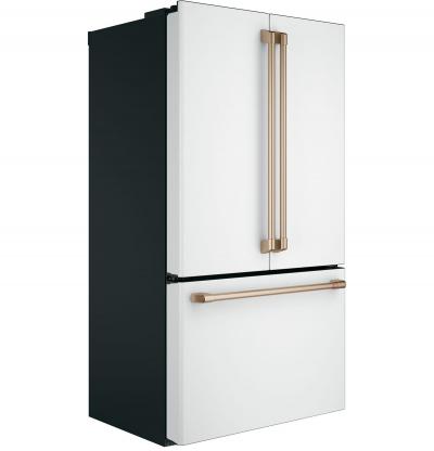 36" Café 23.1 Cu. Ft. Counter-Depth French-Door Refrigerator - CWE23SP4MW2