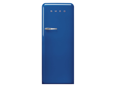 24" SMEG 9.92 Cu. Ft. 50's Style Retro Design Top Freezer Refrigerator in Blue - FAB28URBE3