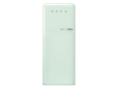 24" SMEG 9.92 Cu. Ft. 50's Style Retro Design Top Freezer Refrigerator in  Pastel Green - FAB28ULPG3
