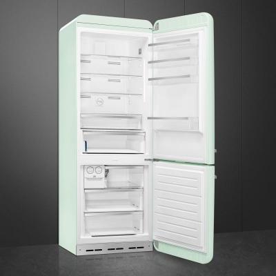 28" SMEG 18 Cu. Ft. 50's Style Freestanding Bottom Mount Refrigerator - FAB38URPG
