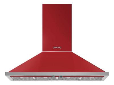 48" SMEG Portofino Wall Mount Hood - KPF48URD