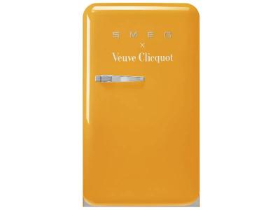 22" SMEG Veuve Clicquot Retro-style Free-standing Refrigerator  - FAB10URDYVC3