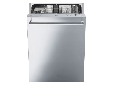 24" SMEG Classica Under Counter Built-in Dishwasher in Stainless Steel - STU8612X