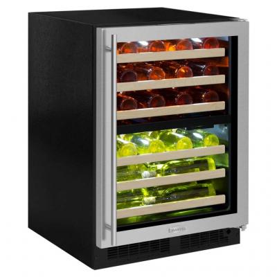 24" Marvel High Efficiency Dual Zone Wine Refrigerator - ML24WDP4LP