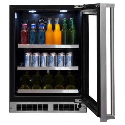 24" Marvel Beverage Center with Display Wine Rack - MP24BCG4RS