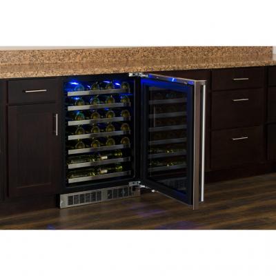 24" Marvel Professional High Efficiency Single Zone Wine Refrigerator - MP24WSG5RS