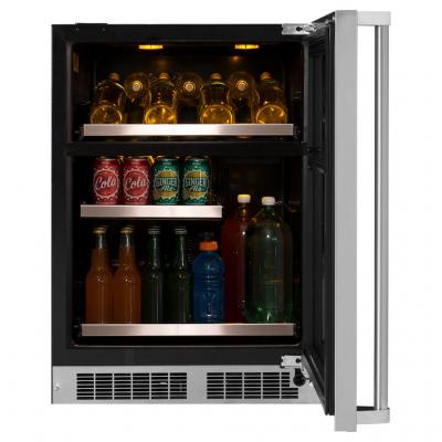 24" Marvel Professional Dual Zone Wine and Beverage Center - MP24WBF4RP