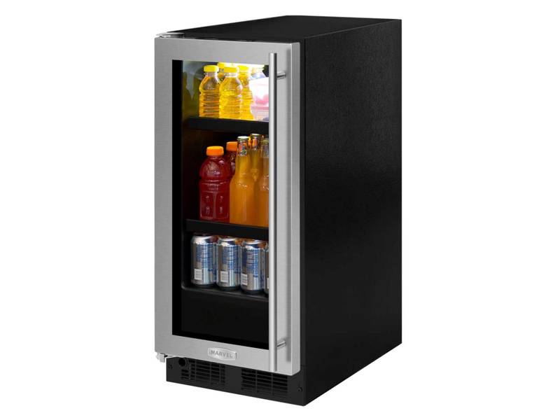 MLRF224SS01A Marvel 24 Undercounter Refrigerator Freezer - Stainless Steel
