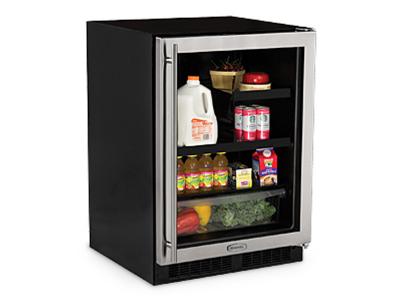 24" Marvel Beverage Refrigerator with Drawer - ML24BRG2RB