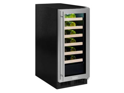 15" Marvel High Efficiency Single Zone Wine Refrigerator - ML15WSG2RS