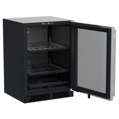 24" Marvel 5.5 Cu. Ft. Built-In Beverage Center With 3-In-1 Convertible Shelves - MLBV224-SG01A