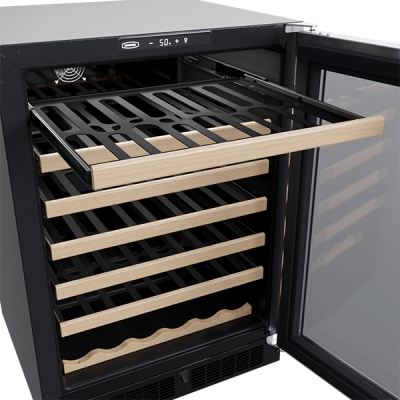 24" Marvel 5.3 Cu. Ft. Built-In Single Zone Wine Refrigerator With Wine Cradle - MLWC124-SG01A