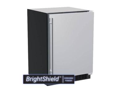 24" Marvel 5.3 Cu. Ft. Refrigerator With Brightshield - MLRE224SS81A