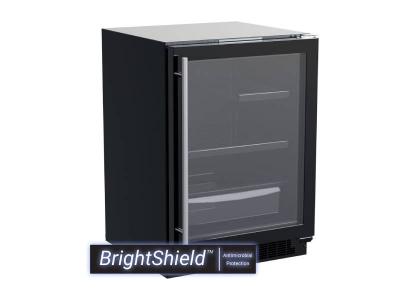 24" Marvel 5.3 Cu. Ft. Refrigerator With Brightshield - MLRE224BG81A