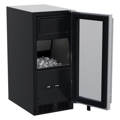 15" Marvel Built-In Clear Ice Machine With Factory-Installed Pump - MLCP215-SG01B