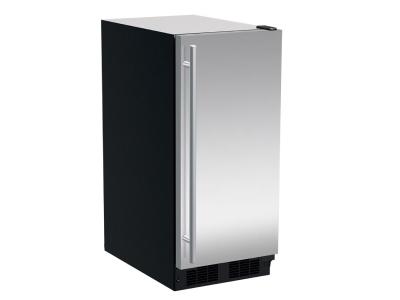 15" Marvel Built-In Crescent Ice Machine With Removable Ice Bin - MLCR215SS01B