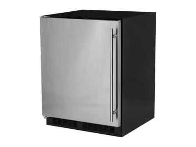 24" Marvel 4.6 Cu. Ft. Low Profile Built-In Refrigerator With Maxstore Bin And Door Storage - MARE224-SS51A