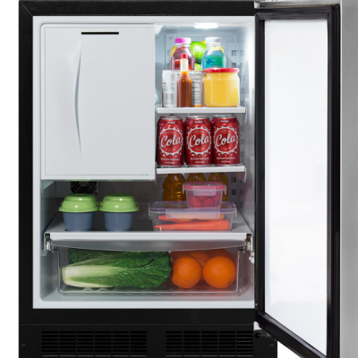 24" Marvel 5.9 Cu. Ft. Built-In Refrigerator Freezer - MLRF224-SS01A