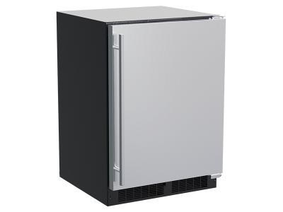 24" Marvel 5.9 Cu. Ft. Built-In Refrigerator Freezer With Crescent Ice Maker - MLRI224-SS01A