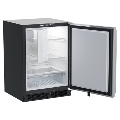 24" Marvel 5.9 Cu. Ft. Built-In Refrigerator Freezer With Crescent Ice Maker - MLRI224-SS01A