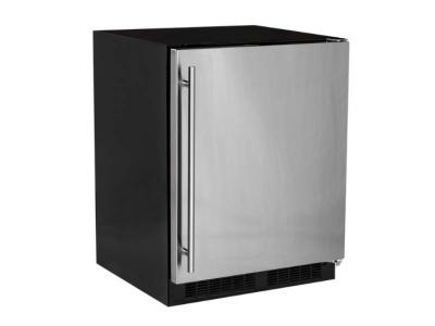 24" Marvel 4.6 Cu. Ft. Low Profile Built-In Refrigerator With Maxstore Bin And Door Storage - MARE224SS41A