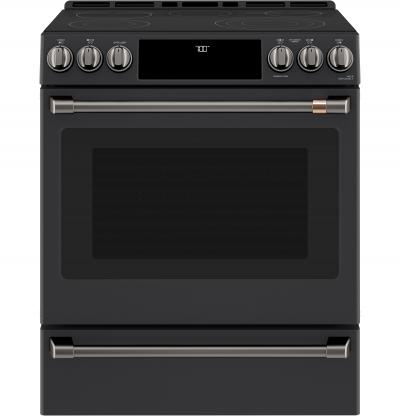 Café Front Control Electric Knobs and Handles - CXFCEHKPMBT
