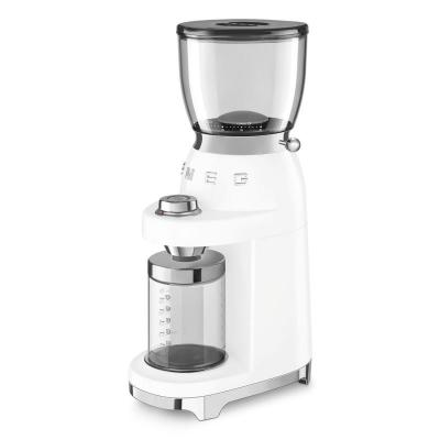 SMEG 50's Style Coffee Grinder In White - CGF01WHUS