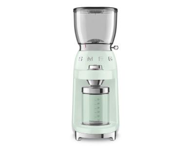 SMEG 50's Style Coffee Grinder In Pastel Green - CGF01PGUS