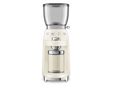 SMEG 50's Style Coffee Grinder In Cream - CGF01CRUS