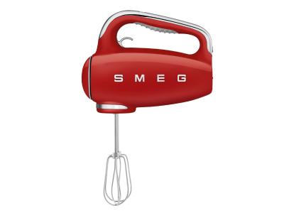 SMEG 50's Style SDA Hand Mixer In Red - HMF01RDUS