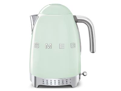 SMEG 50's Style Kettle With Plastic Button In Pastel Green - KLF04PGUS