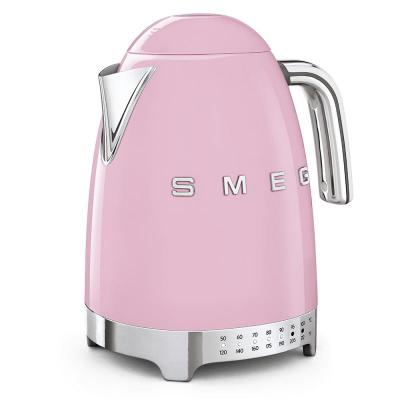 SMEG 50's Style Kettle With Plastic Button In Pink - KLF04PKUS